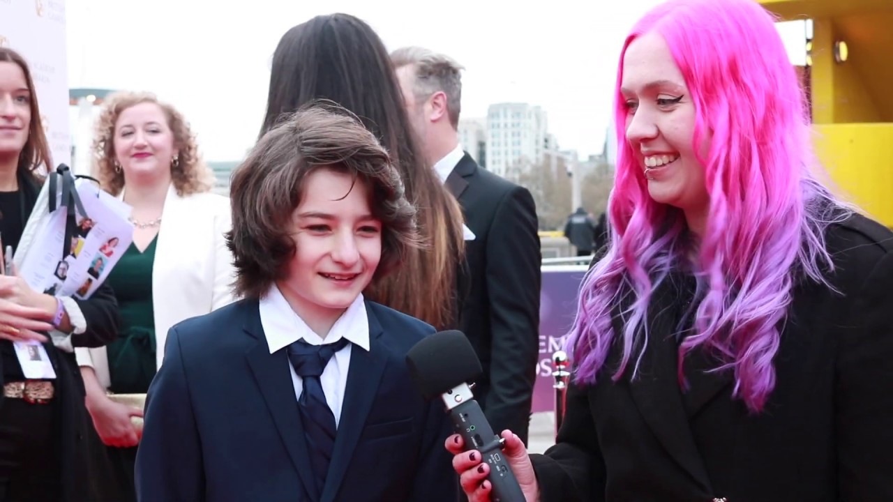 Red Carpet Interview with Sunny Suljic at the BAFTA Game Awards 2019