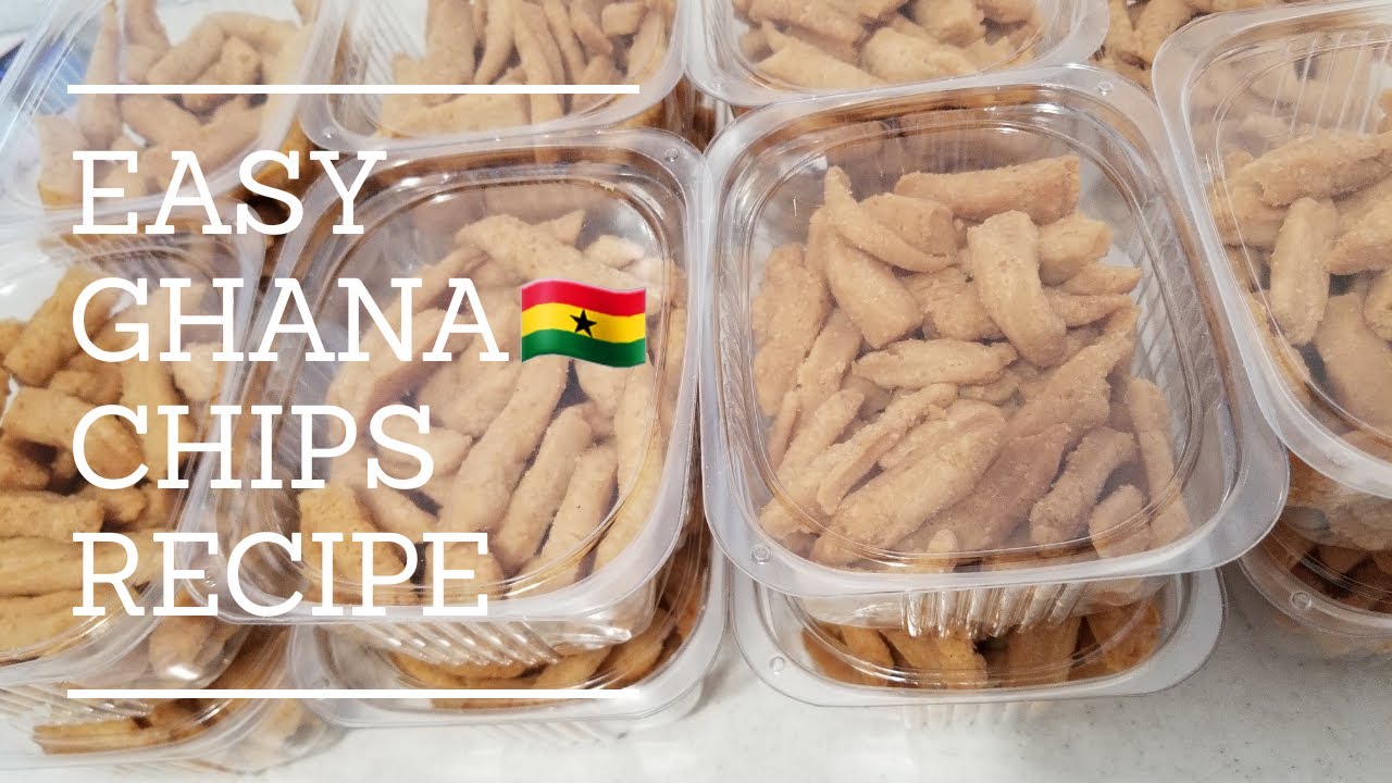 EASY GHANA CHIPS RECIPE - DOMINANT KITCHEN