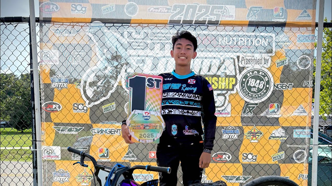 2025 Florida State Series Championships at Orlando BMX..I got State number 1!!!!