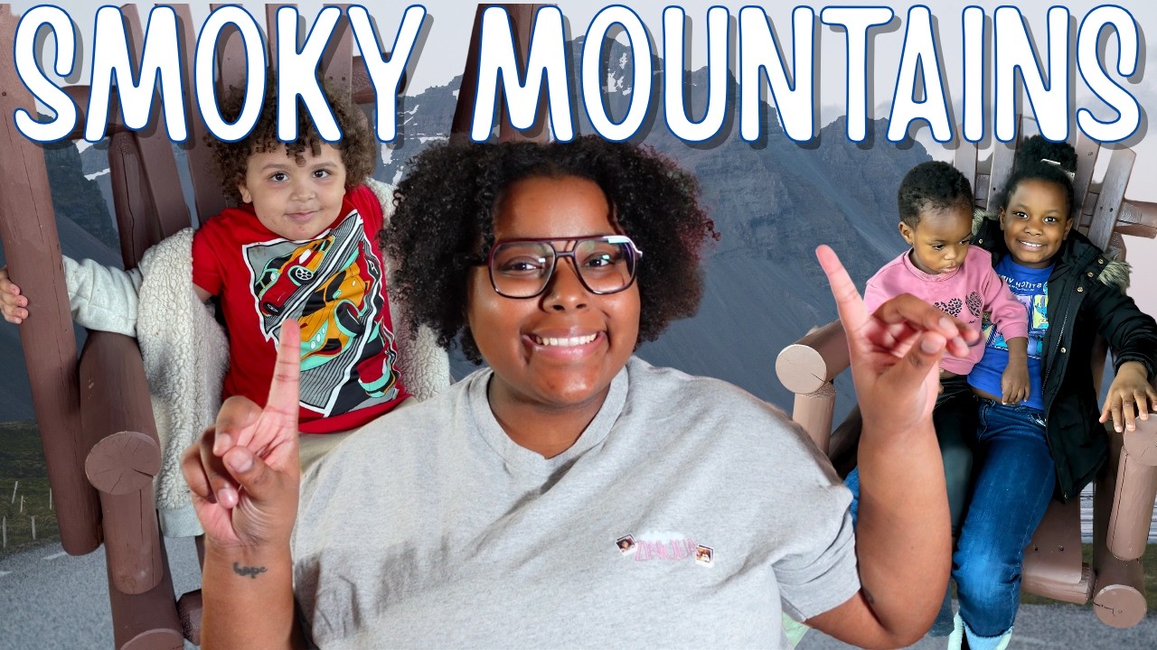 5 HOUR Drive to the SMOKY MOUNTAINS 🌲 | Family Travel Vlog