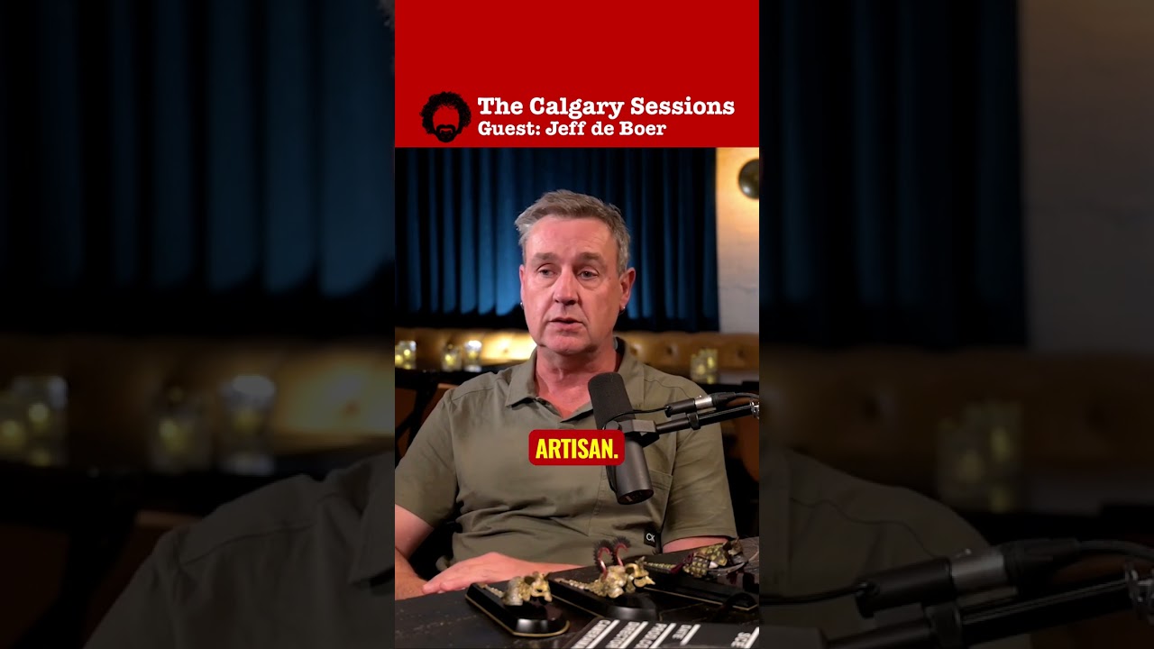 YYC Visual Artist, Jeff de Boer sits down on The Calgary Sessions Podcast. #shorts