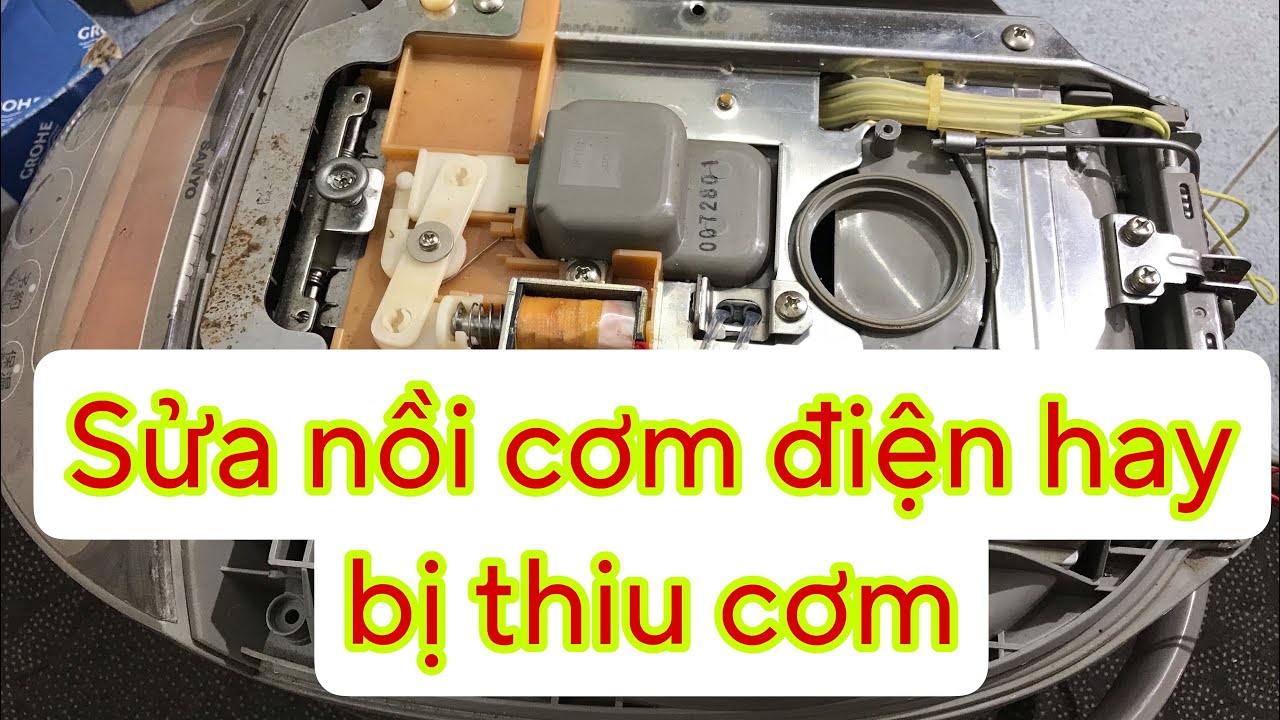 Nồi cơm điện nhật hay bị thiu cơm.