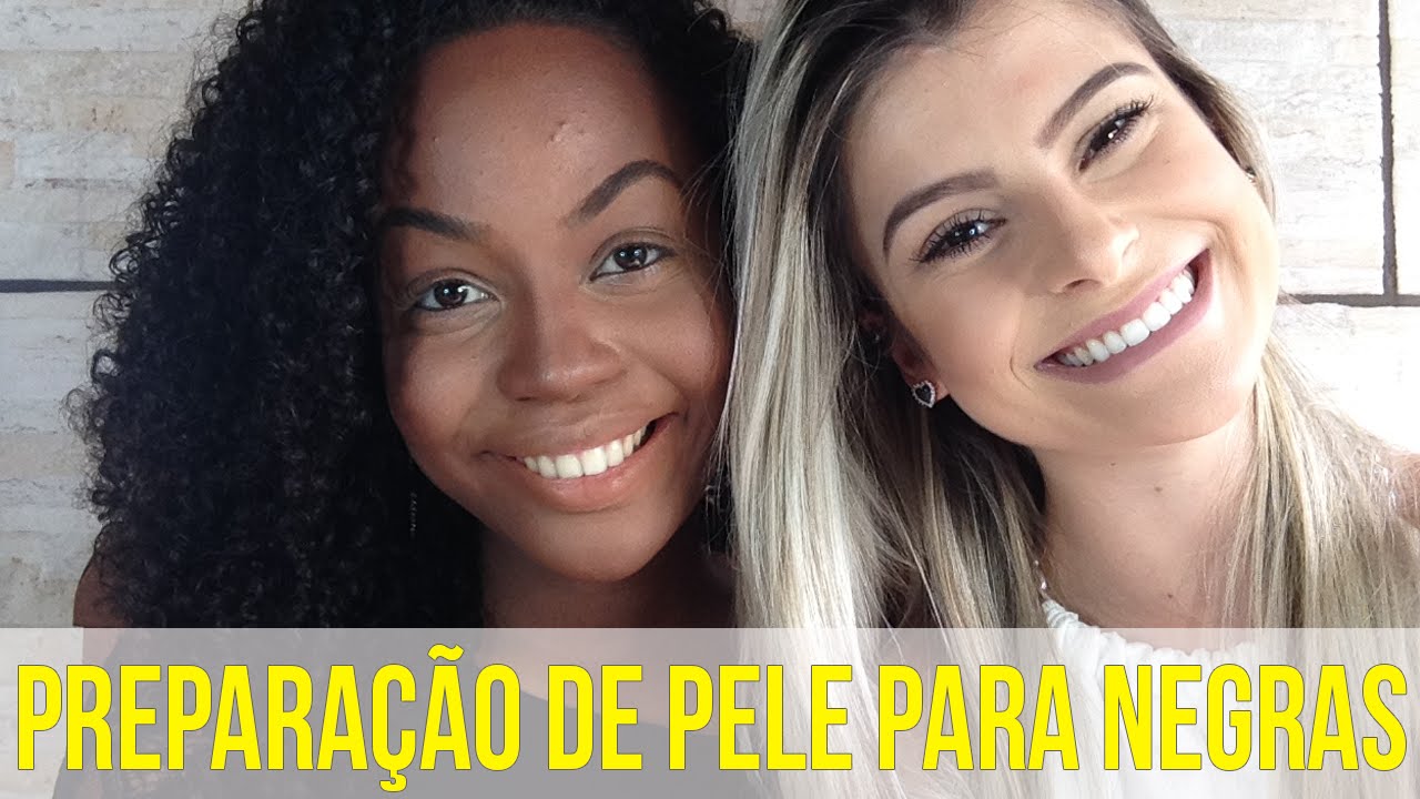 Preparação de pele completa para negras