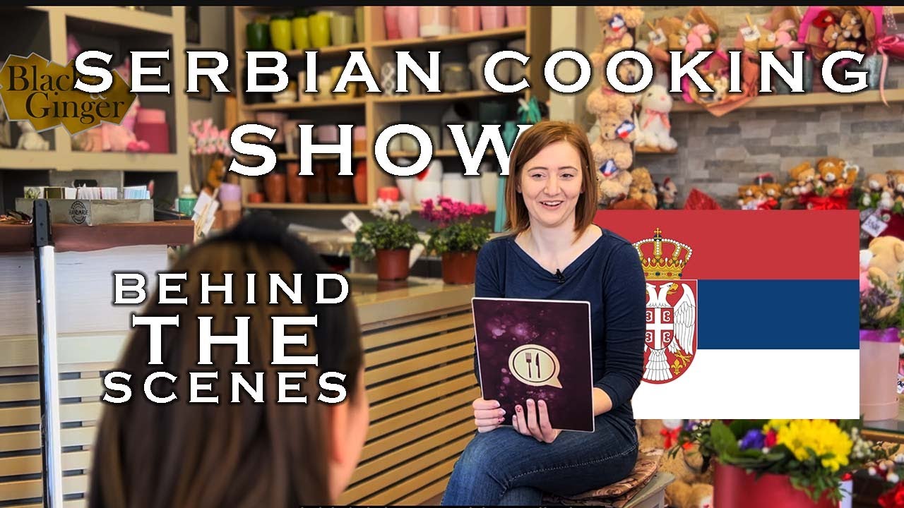 I am on a Serbian Cooking Show🍴 | Behind the Scenes (Savršena Večera) - Black And Ginger