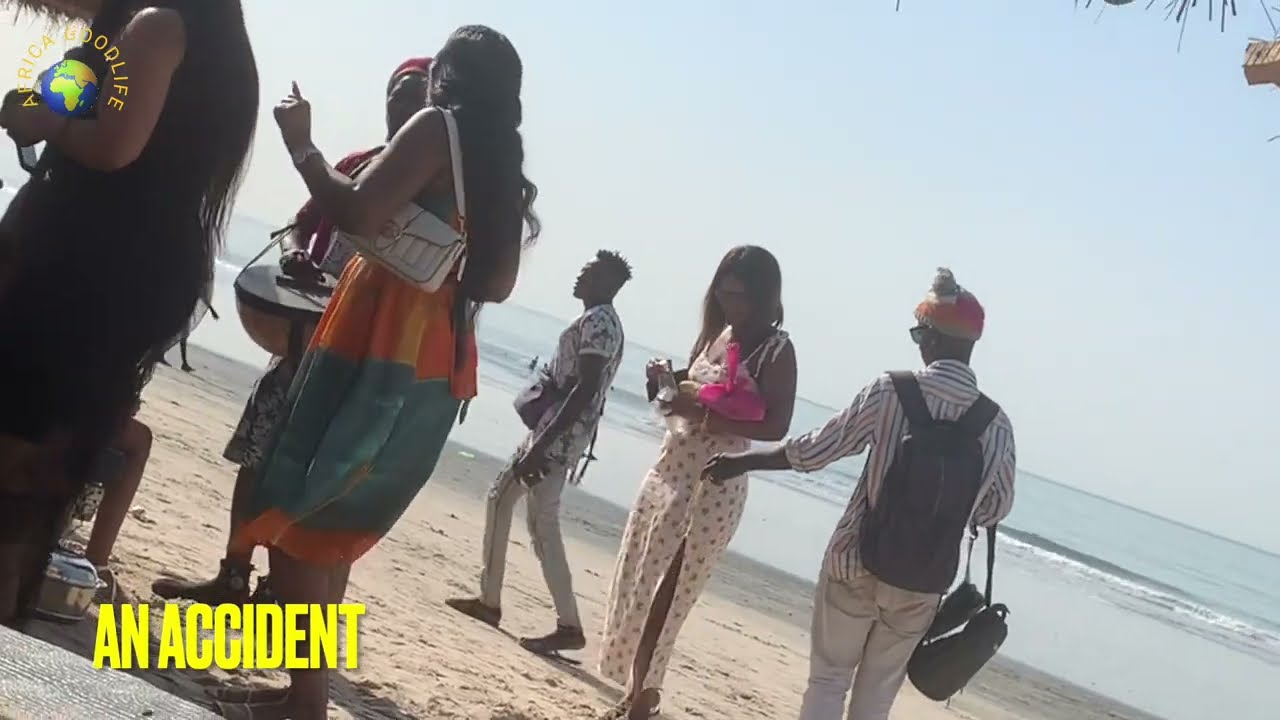 Omg‼️ This happened on the Beach In #The Gambia/Beach Encounter:joy And Pain