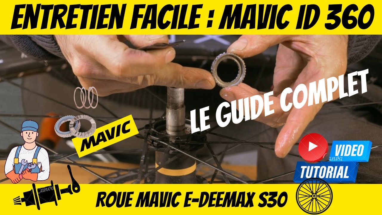 Comment entretenir son moyeu Mavic ID 360 à rochets sur une roue E-Deemax S30