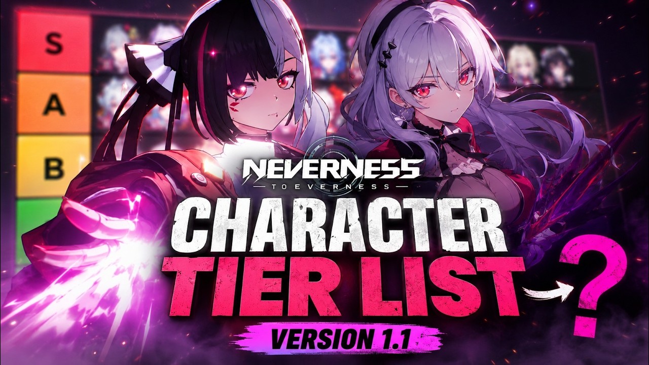 Тир-лист персонажей Neverness to Everness: Версия 1.1