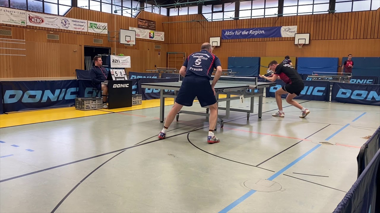 Das Rückspiel - Markus Grothe vs Richard Prause - TTR 2.140 gegen TTR 2.140🏓