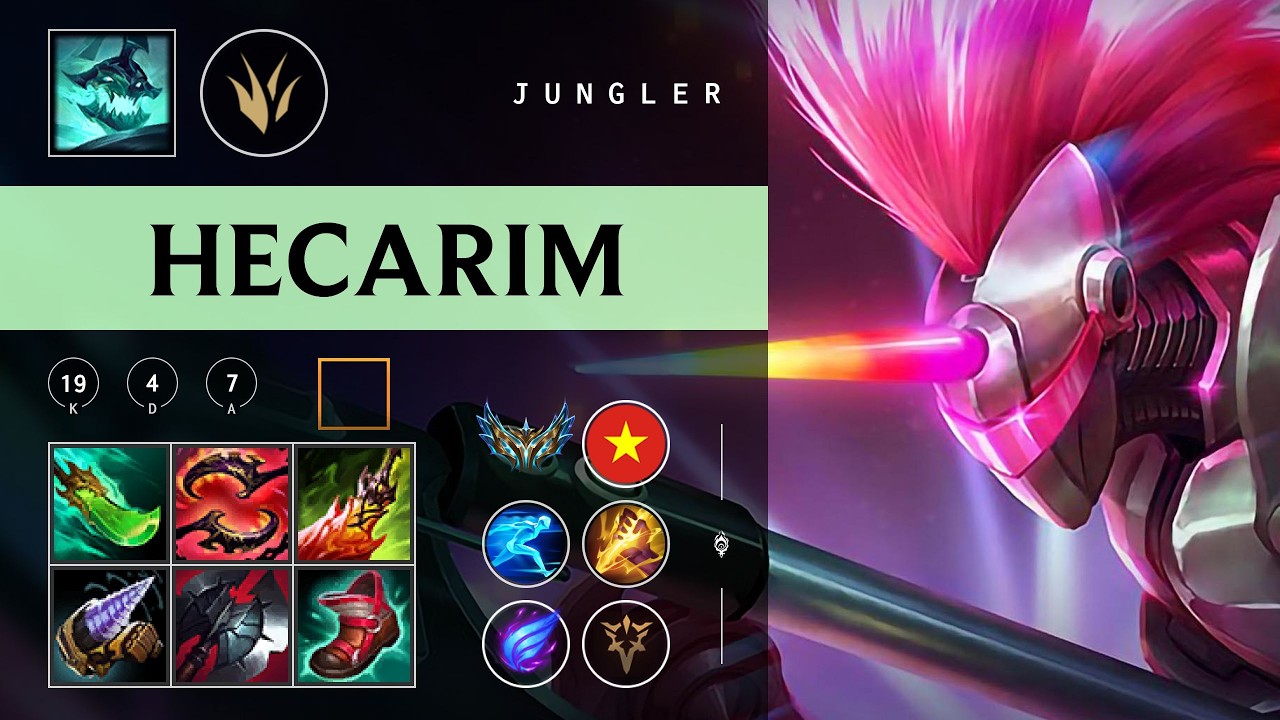 Hecarim Jungle vs Viego - VN Challenger Patch 26.03