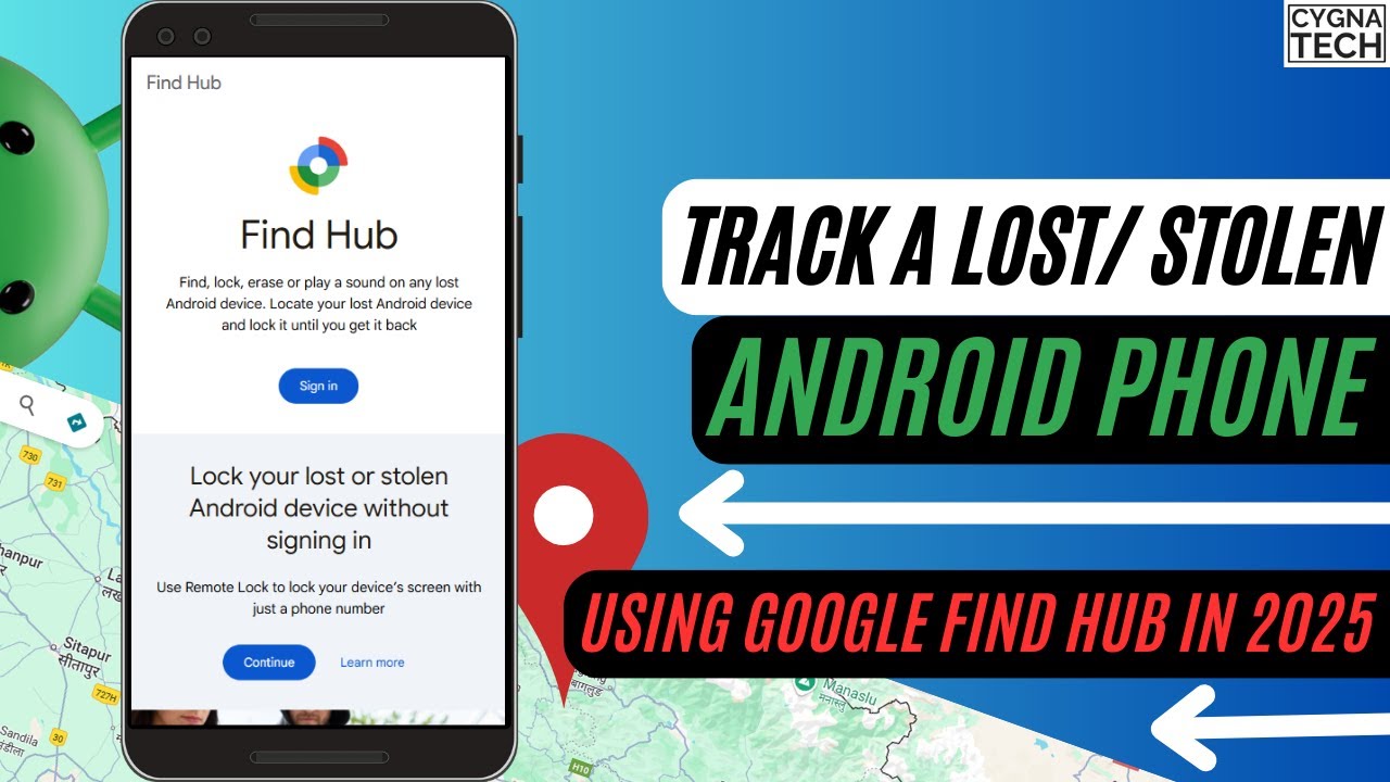 📱 How to Track Any Lost/Stolen Android Device Using Find Hub App (2025) | Complete Guide