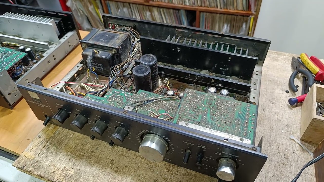 Sansui AU-317 un amplificador maravilloso