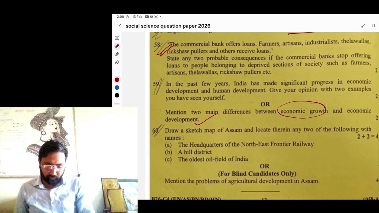 Social Science Paper Analysis HSLC 2026