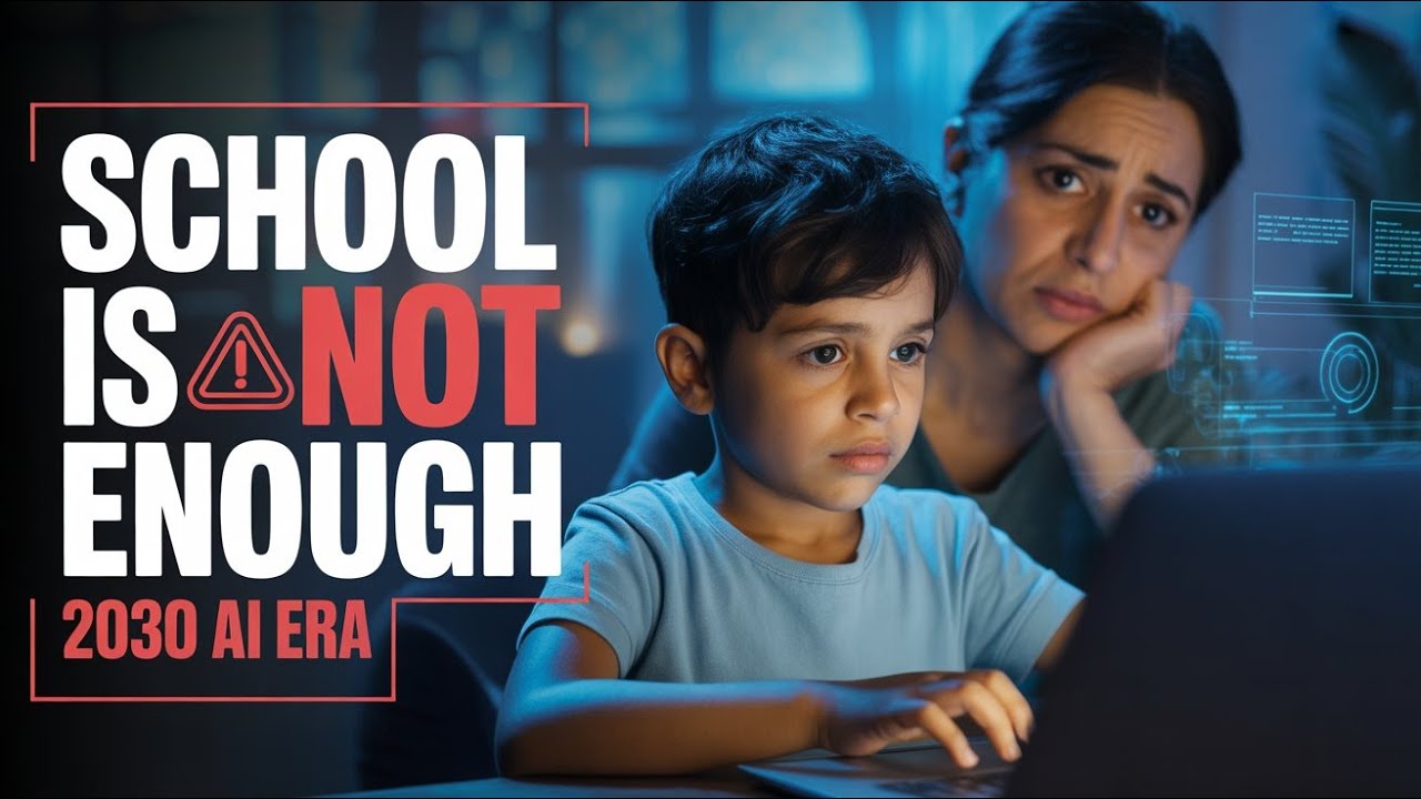 School Is NOT Enough for Your Child’s Future (2030 AI Reality Parents Must Know)