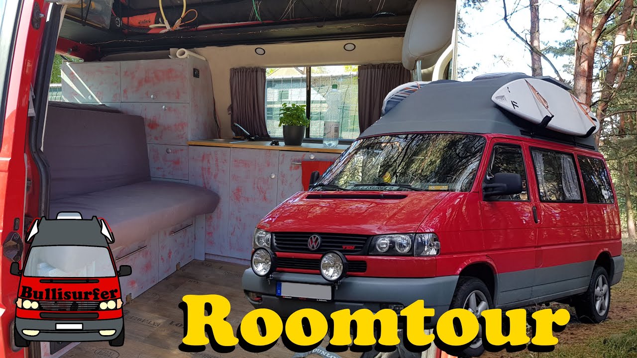 Das ist mein Bulli! - Roomtour VW T4 Hochdach Camper 