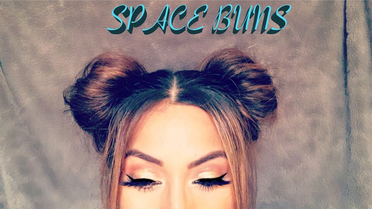 Space Buns Hair Tutorial♡