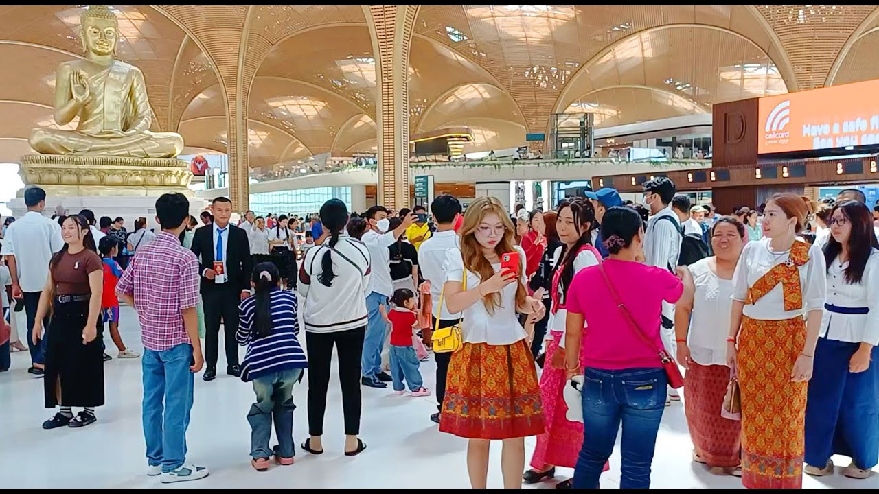 Inside Cambodia New Airport, Techo International Airport (KTI) Tour, Kandal Province