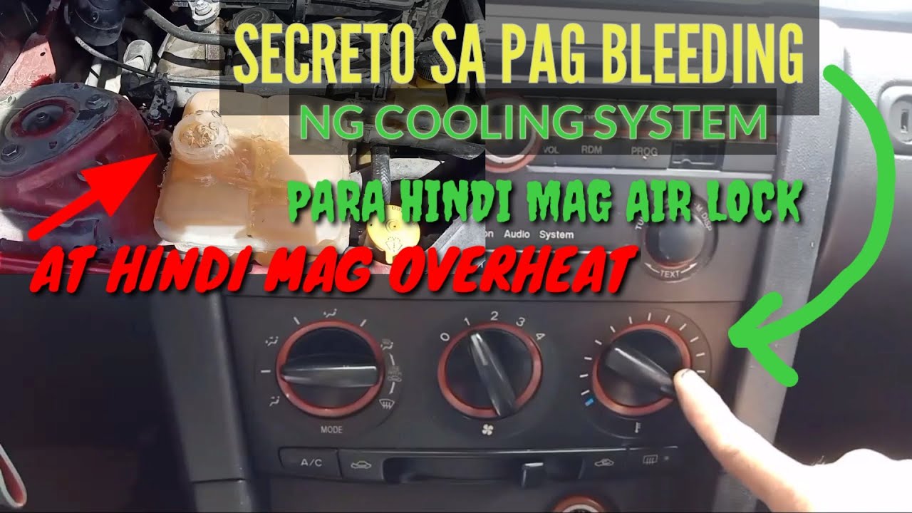 Paano mag bleeding ng cooling system sa MAZDA 3/CHONG JUNREY TV