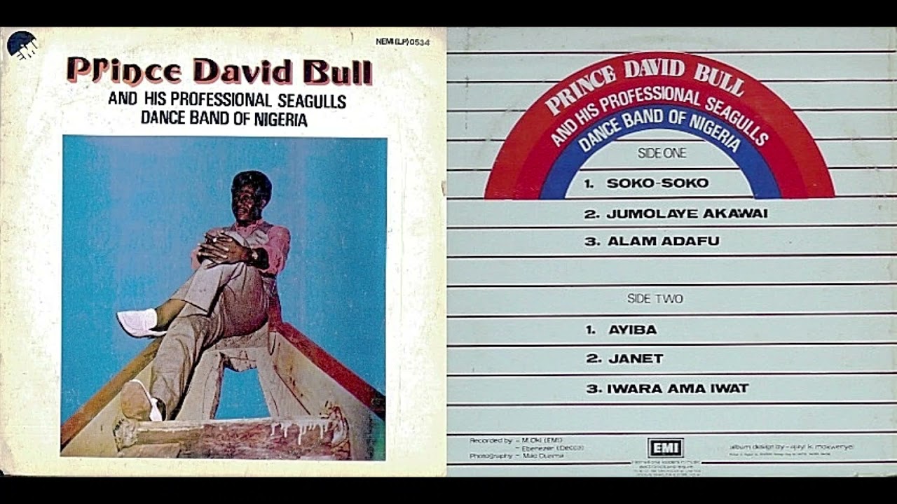 Prince David Bull & His Professional Seagulls Dance Band of Nigeria, 