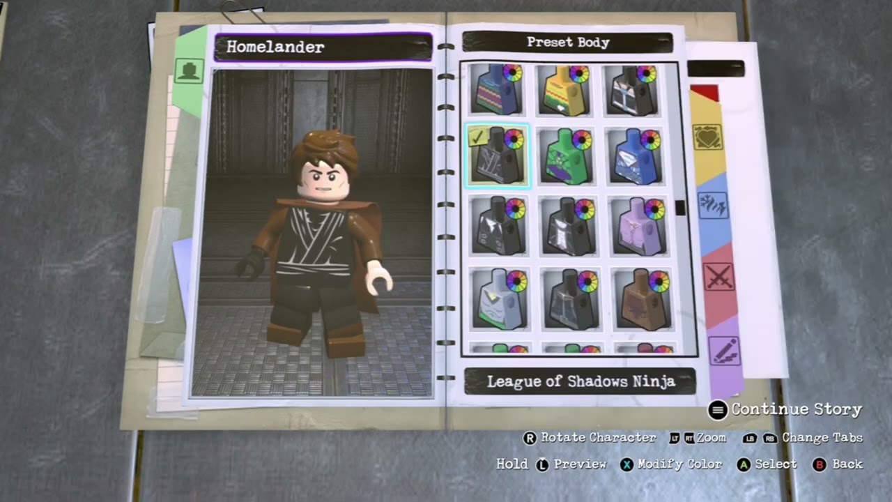 How to make Obi Wan and Anakin Skywalker in Lego Dc super villains