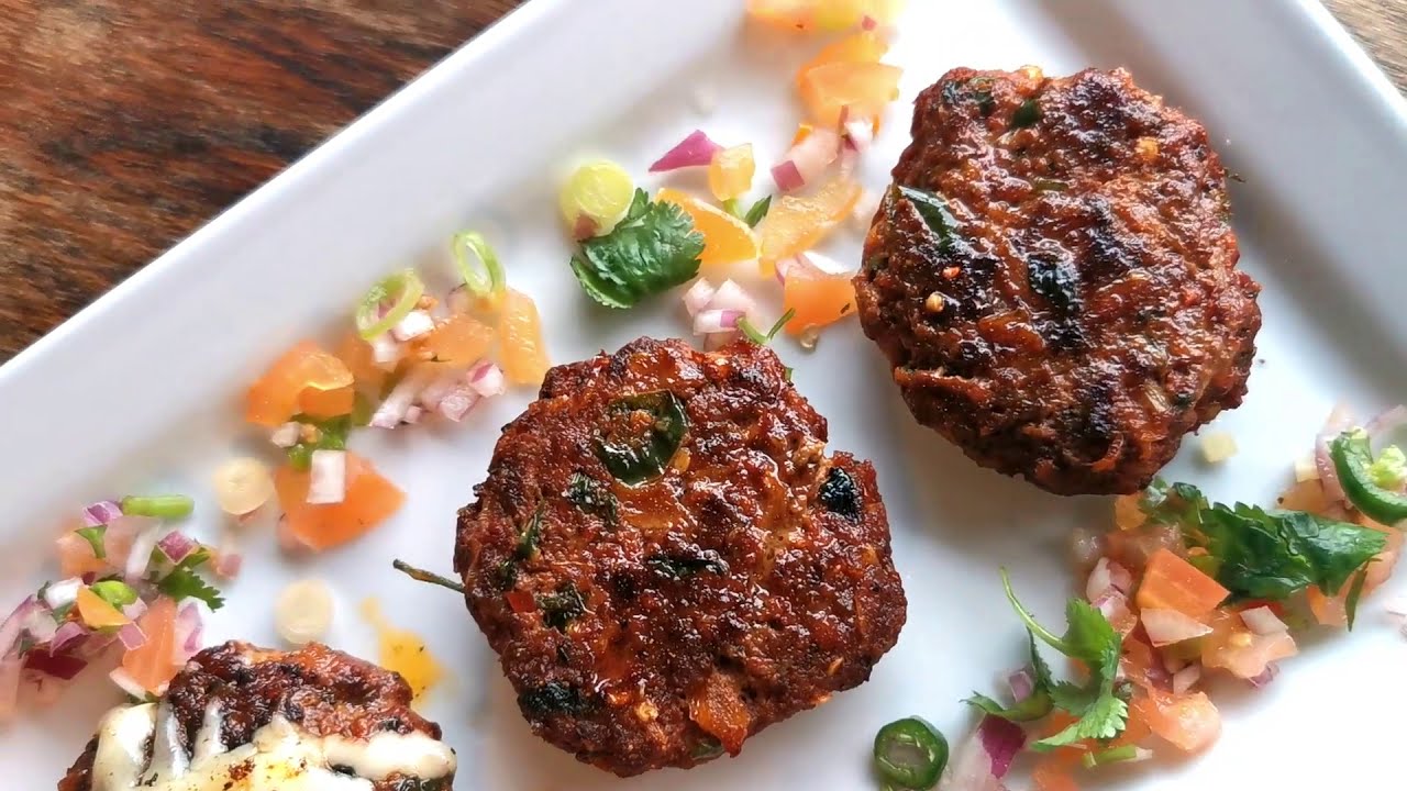 SHAMI KEBAB BRITISH INDIAN RESTAURANT STYLE |