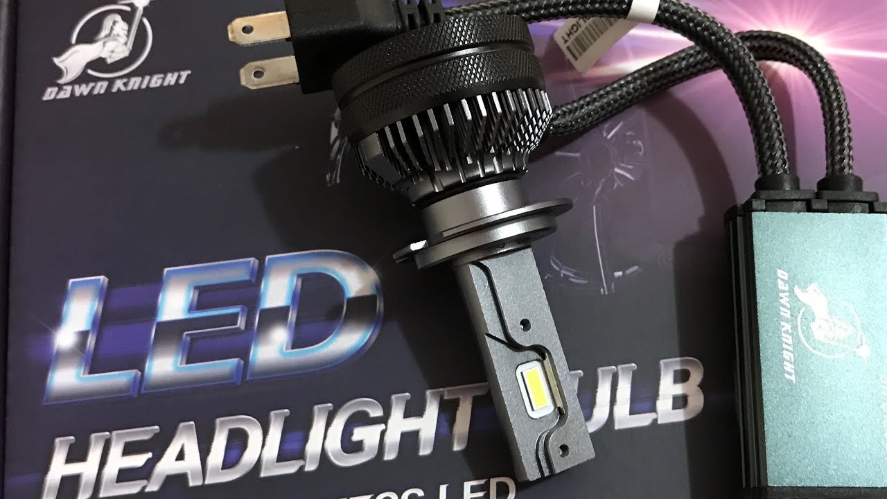 LED Dawnknight k5c 110w - Review, instalação e teste no carro - O led mais forte do mundo!