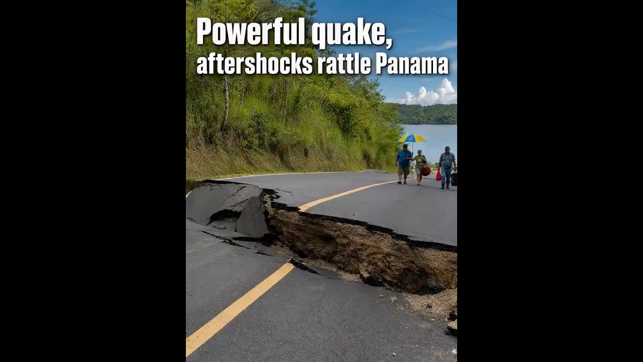 Powerful quake, aftershocks rattle Panama as authorities mobilize response