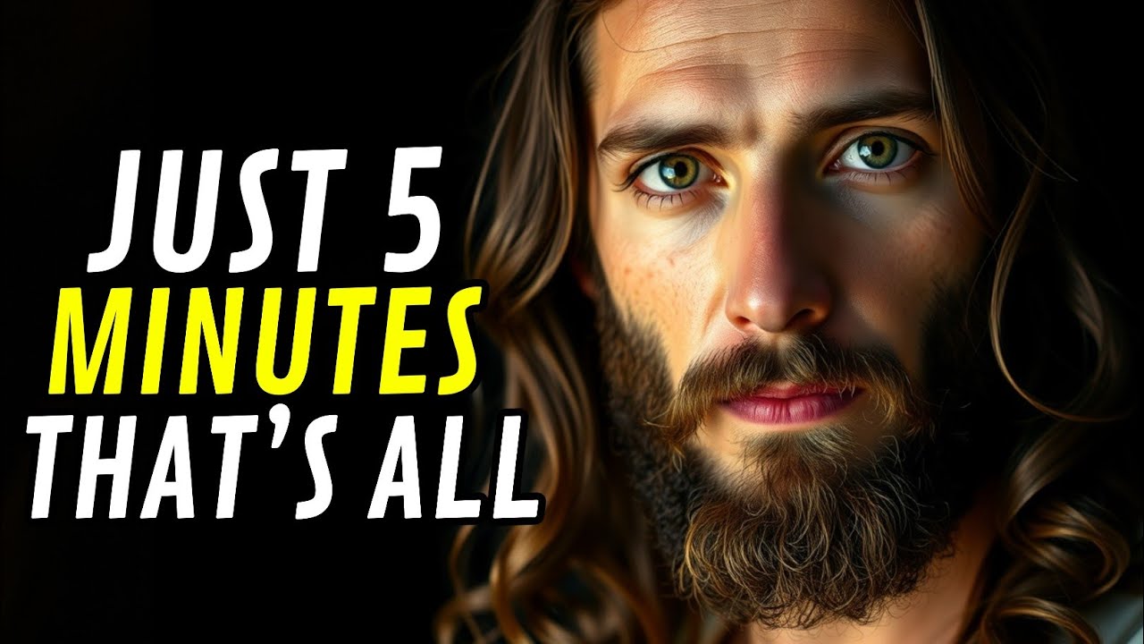 ✝️ GOD SAYS JUST 5 MINUTES—THAT’S ALL