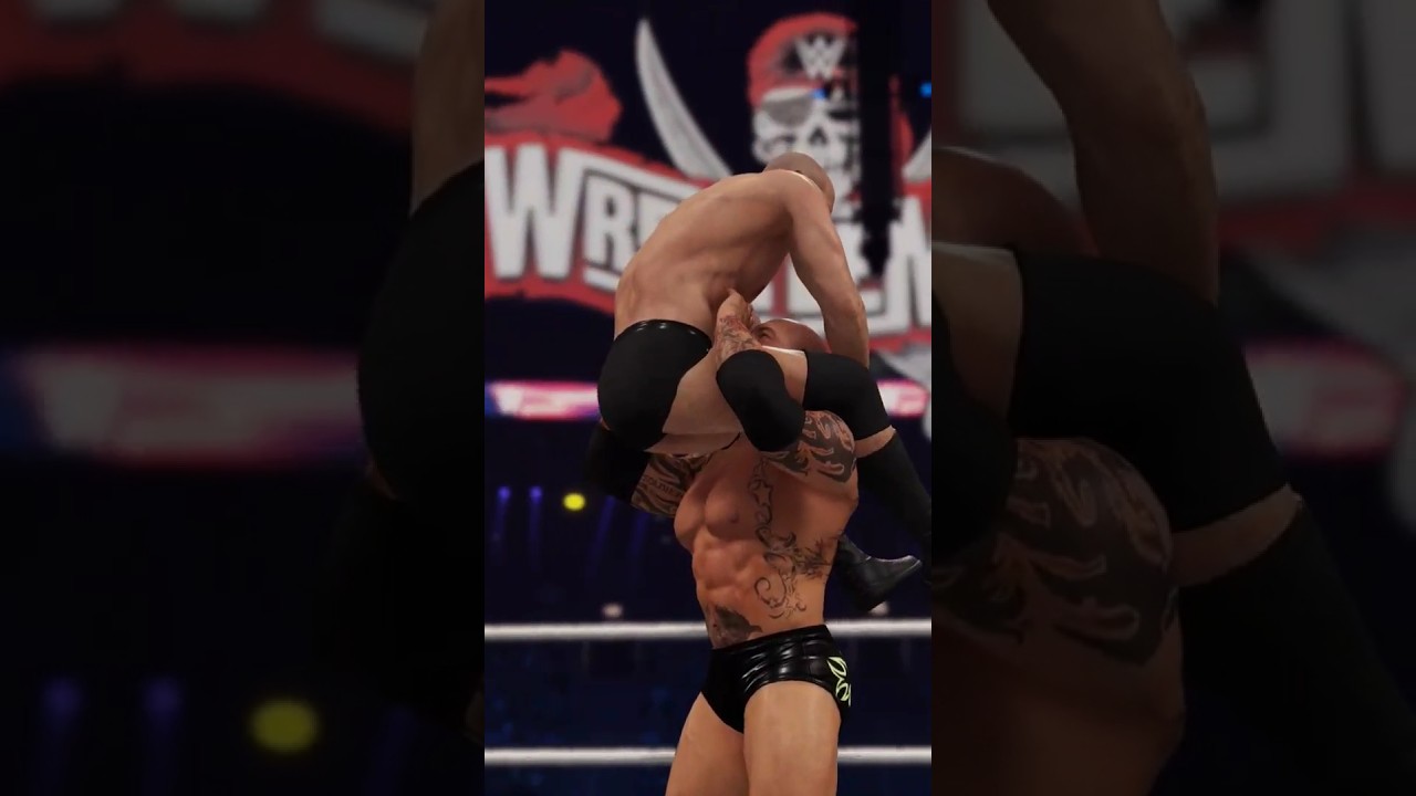 Batista Bomb #wwe2k22 #wwe2k #batista #wwe #ps5 #gaming #playstation #shorts