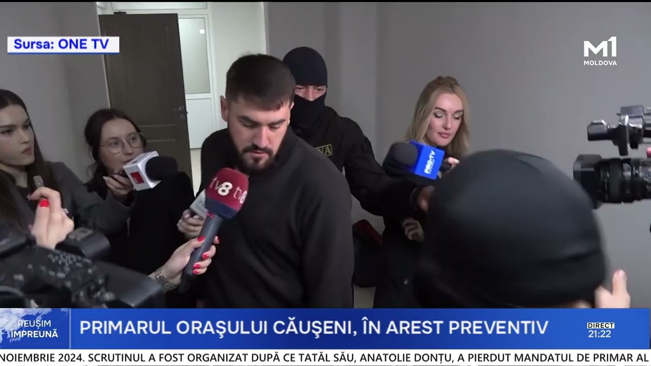 Primarul de Căușeni, Alexandru Donțu, arestat preventiv pentru 30 de zile