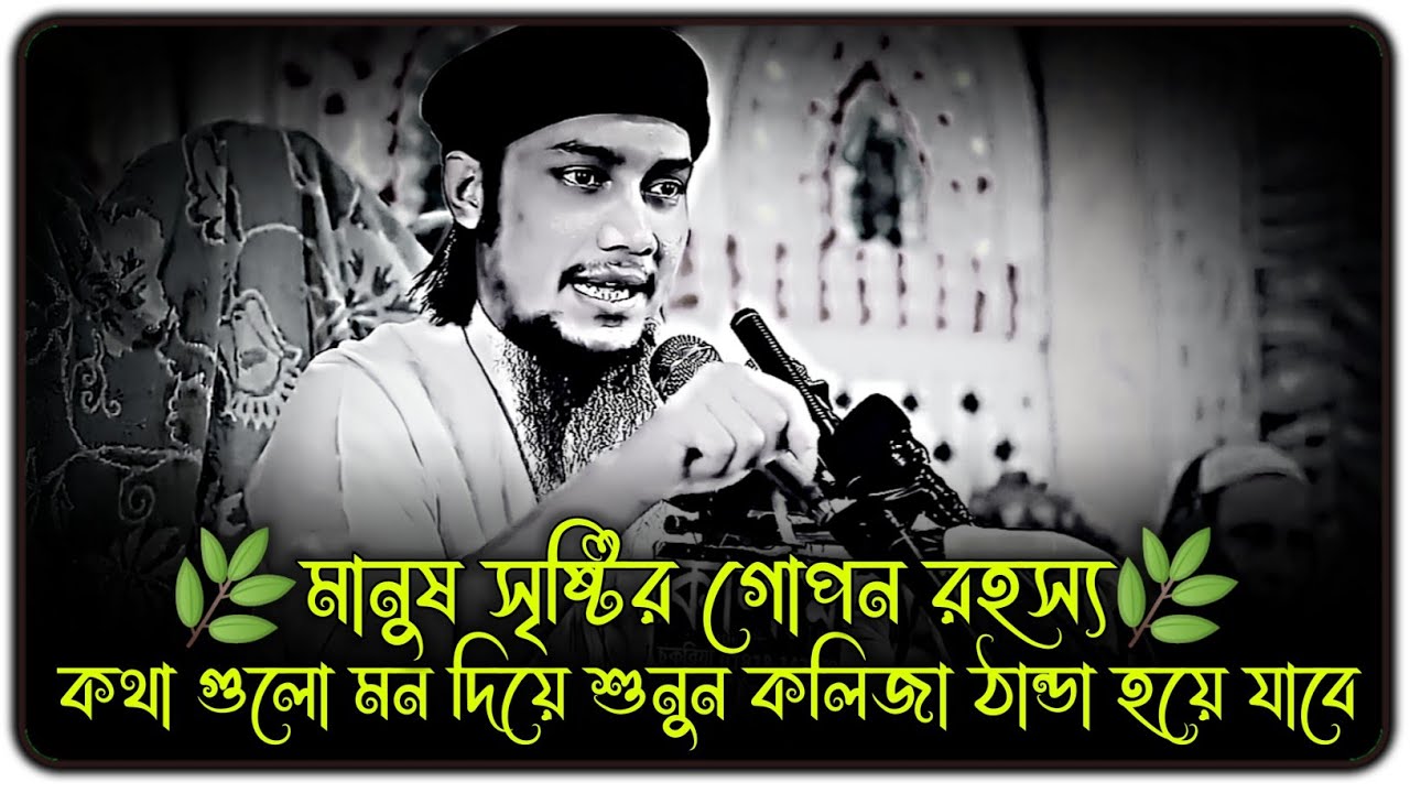 মানুষ সৃষ্টির আসল রহস্য 😱 ।। আবু ত্বহা মুহাম্মদ আদনান ।। abu taha adnan waz ।। new waz 2024