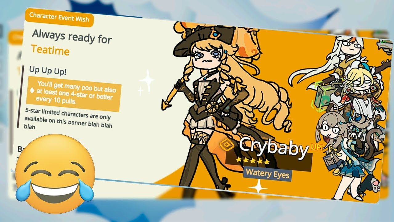 I Tried The FUNNIEST Genshin Impact Wishing Simulator! CRYBABY! - SILLY WISHER