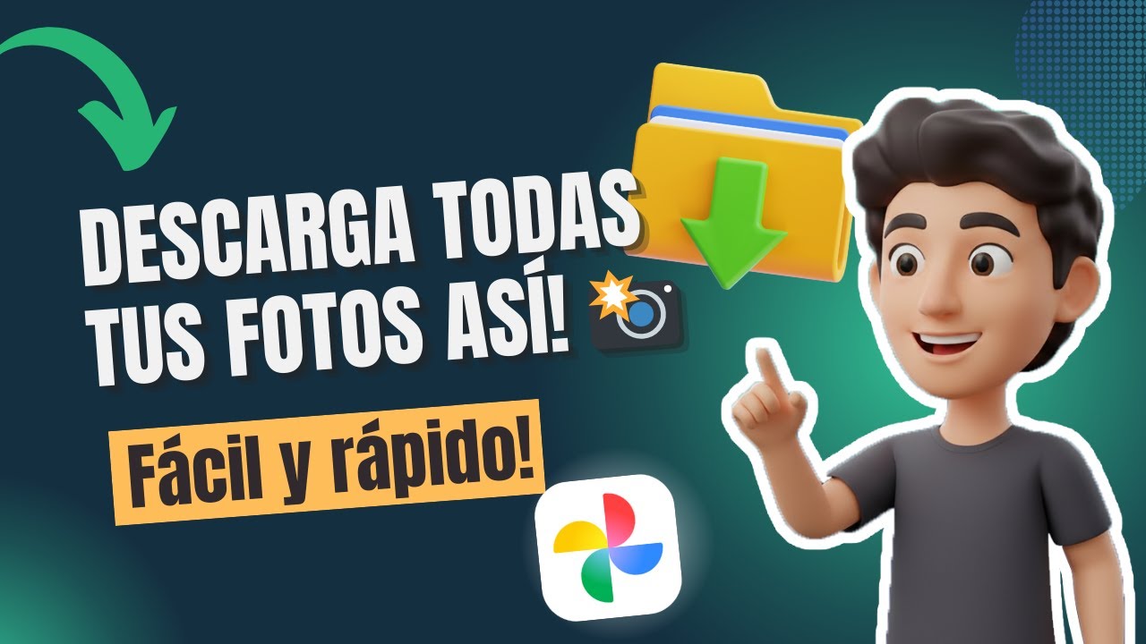 Descarga TODAS tus Fotos de Google Fotos con Google Takeout (Paso a Paso)