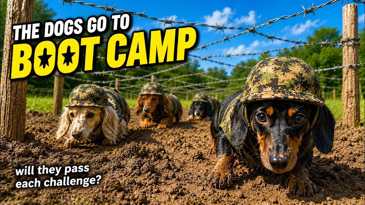 Ep 71: Wiener Dogs Learn to Behave at BOOT CAMP!