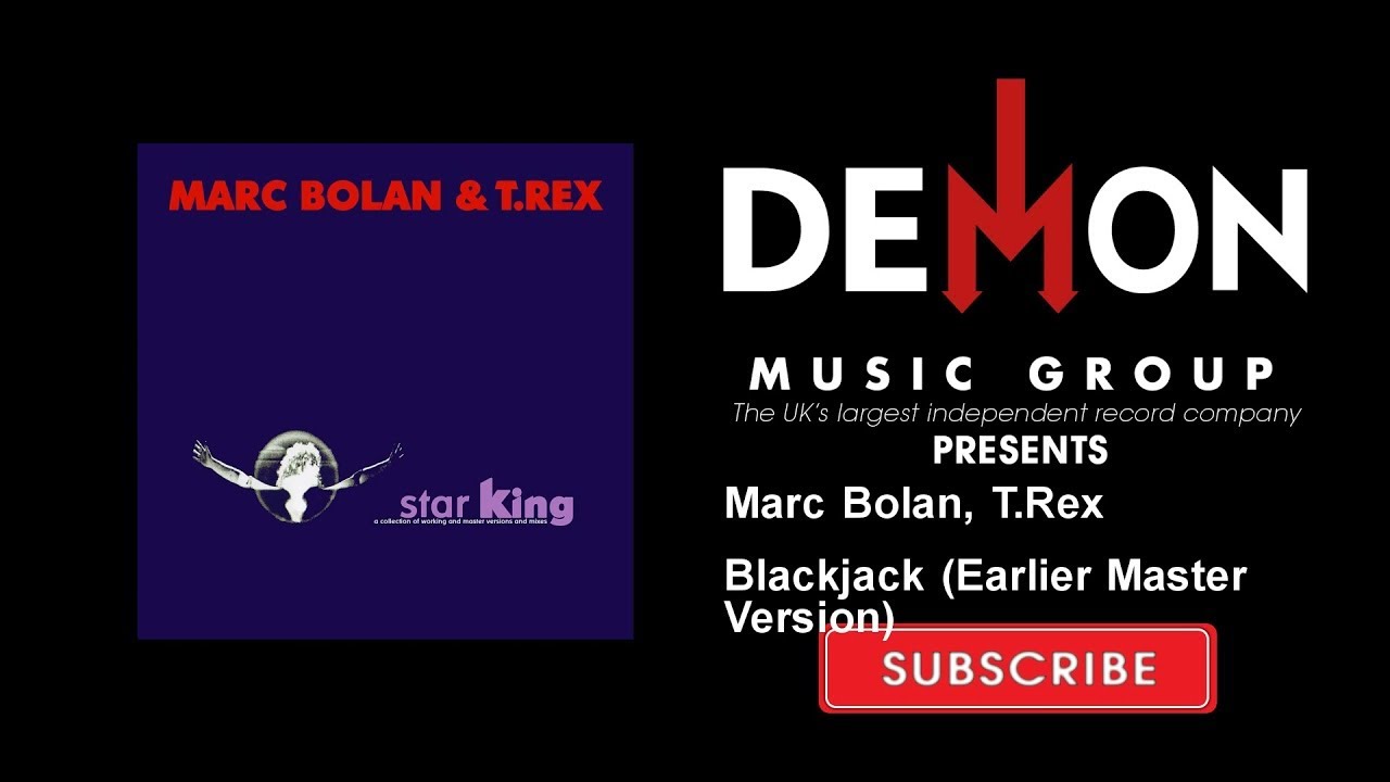 Marc Bolan, T.Rex - Blackjack (Earlier Master Version)