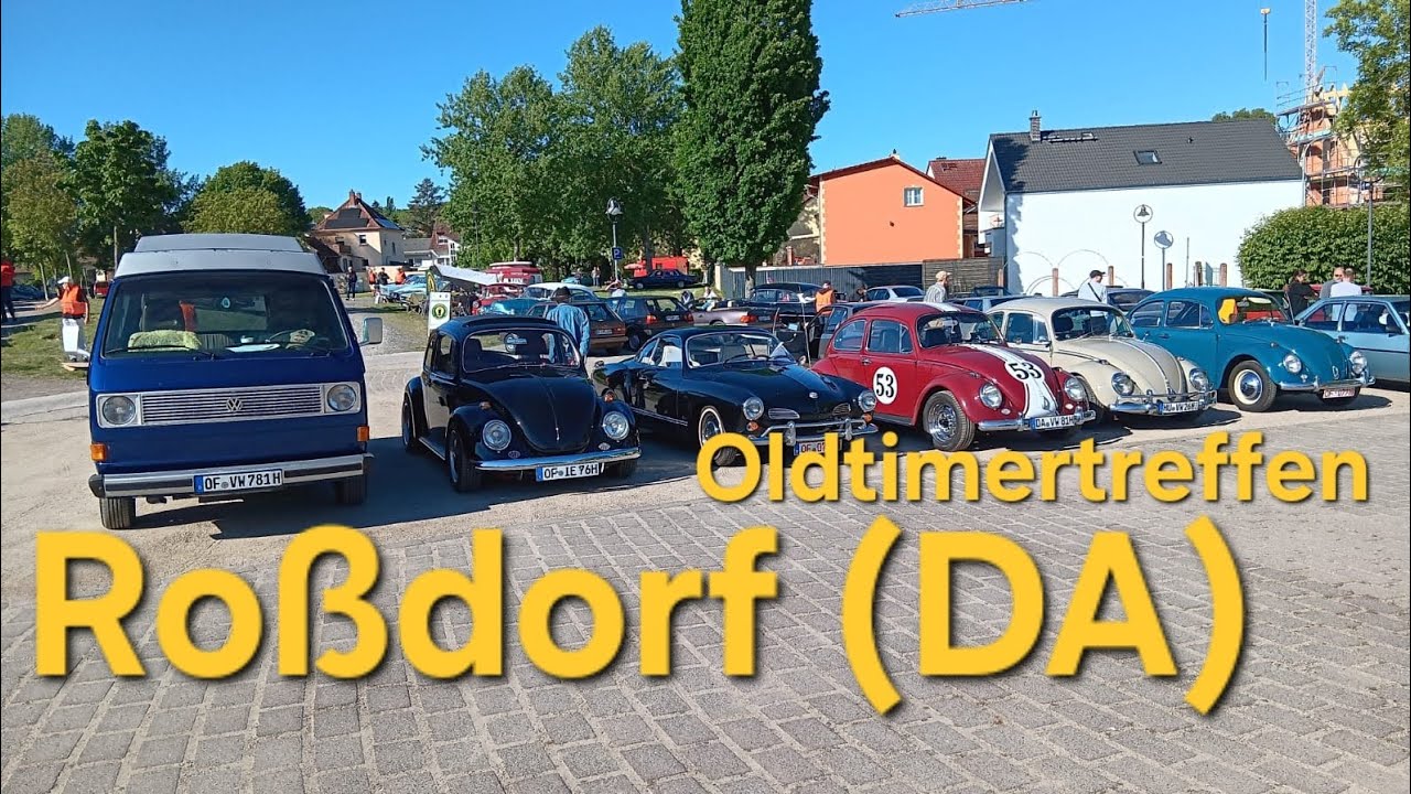 Oldtimertreffen Roßdorf (bei Darmstadt) 11. Mai 2025