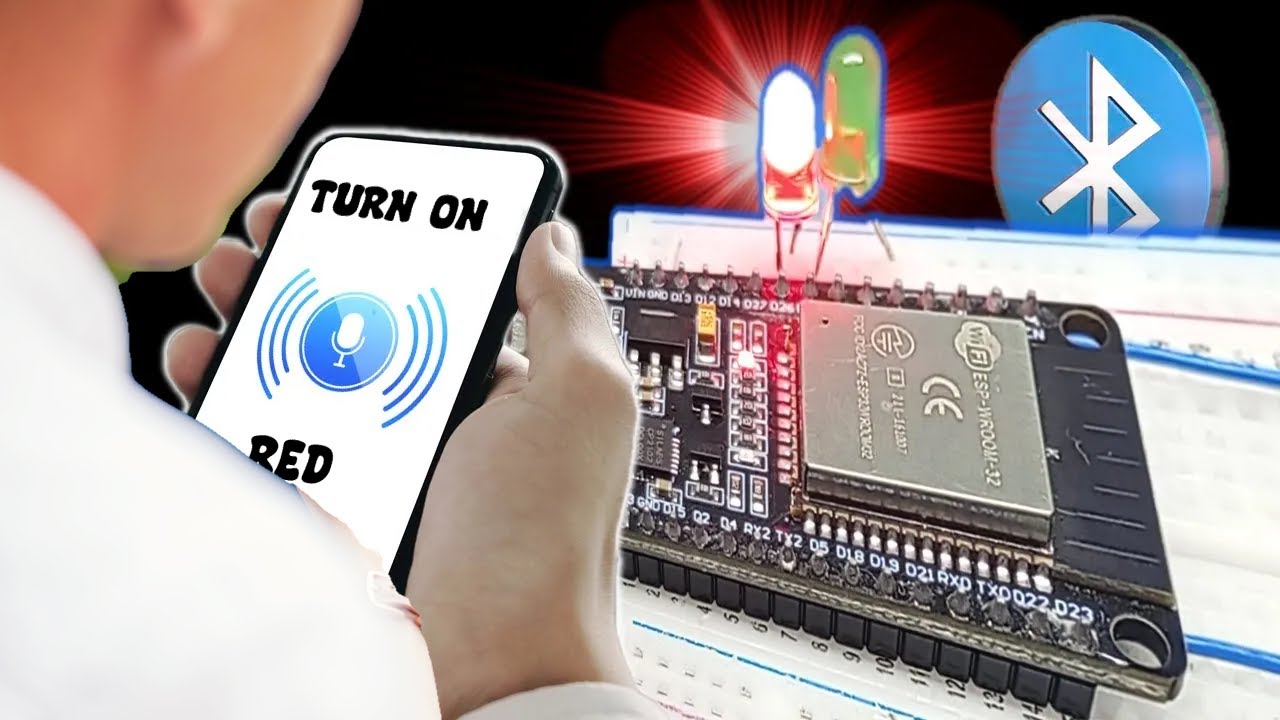 Bluetooth Wireless Led Control With ESP32 Arduino And Cell Phone
