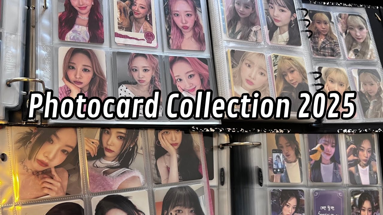 Photocard collection tour 2025