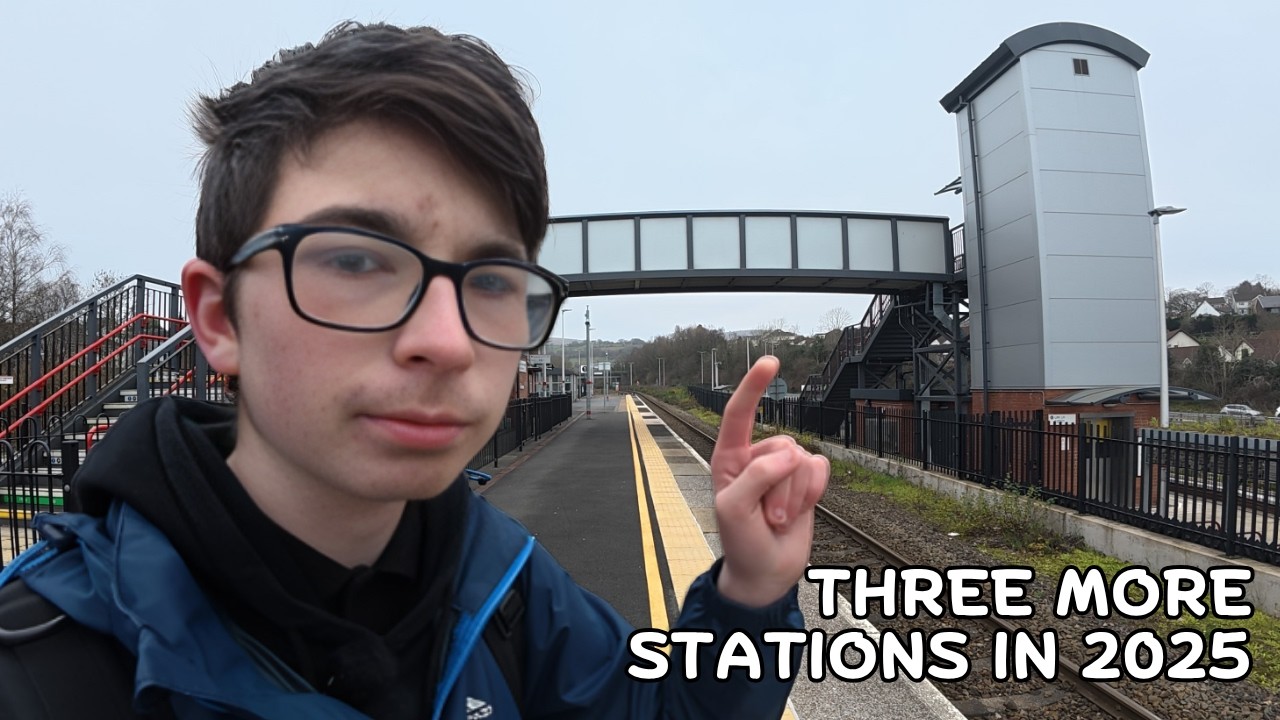 Trainspotting At 3 Stations in South Wales