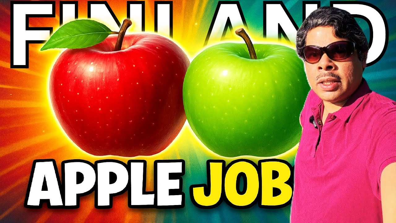 FINLAND නොමිලේ නොමිලේ ඇපල් ! 🍎🍏 මේ වතු වල JOB තියේද ? #sinhala #finland #europe