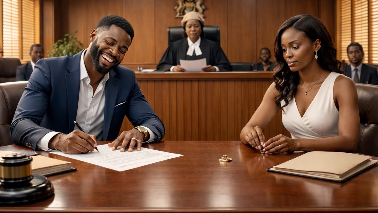 Cheating Husband Laughed While Signing Divorce Papers—Unaware She Was Ten Steps Ahead Until the Judg