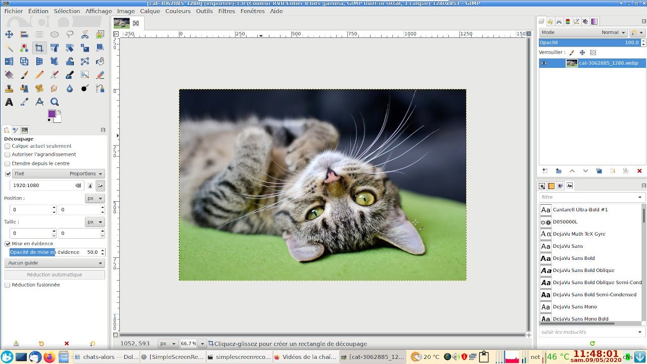 Gimp 2.10 débutants : montage facile