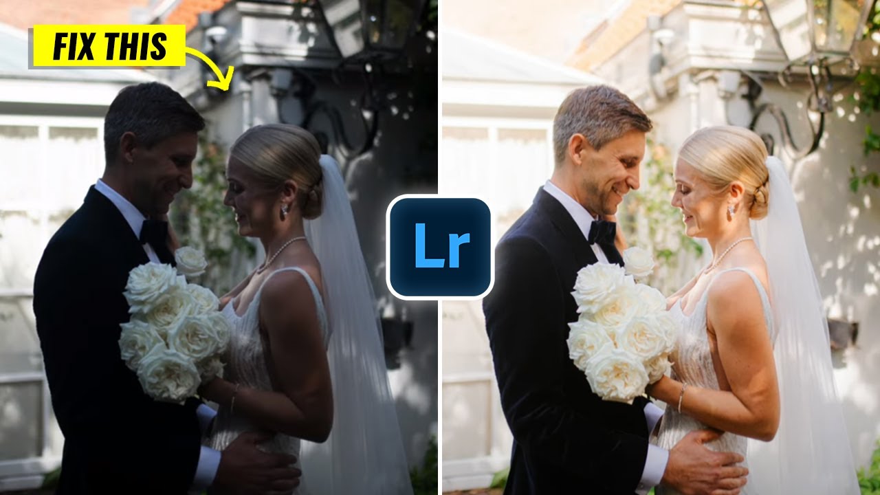 This is how I edit a wedding in harsh sun light using Lightroom presets