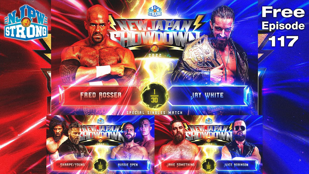 FREE FULL EPISODE! Fred Rosser vs Jay White! | STRONG Ep117