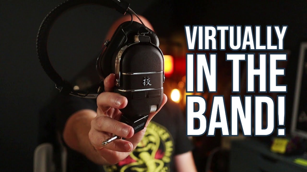 Boss Waza Air Headphones Demo....As Immersive As Guitar Practice Gets!