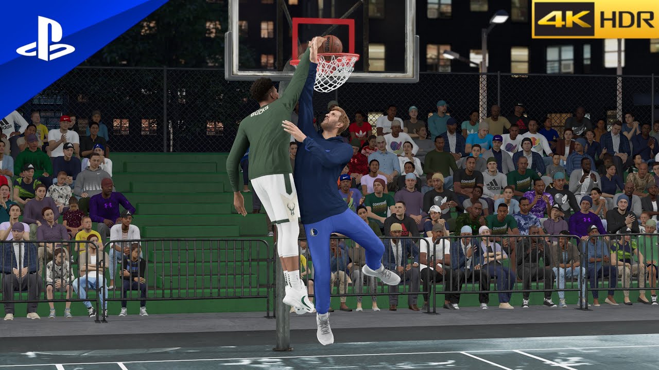NBA 2K23 Giannis Antetokounmpo vs Dirk Nowitzki | PS5 4K  60FPS