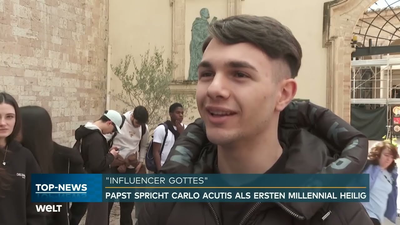 CARLO ACUTIS: Heiligsprechung des Gottfluencers! Junge Christen begeistert!