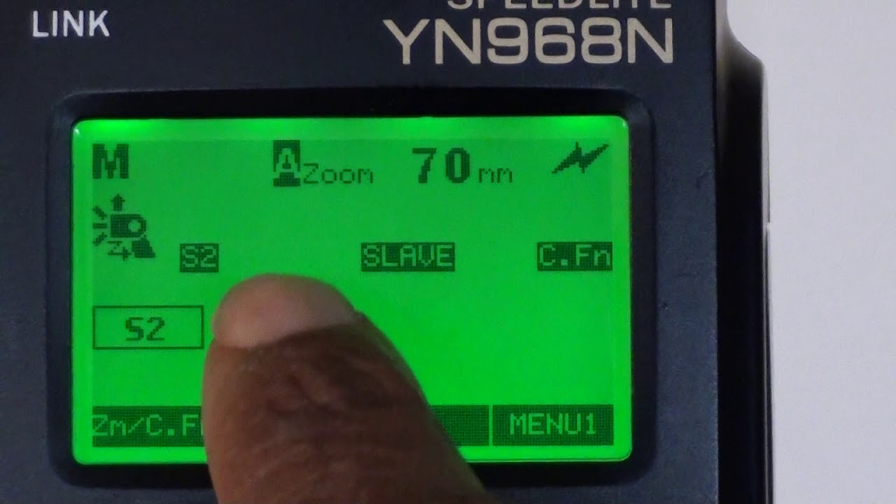 Using Yongnuo SN968N Flash with YN622N Transmitter