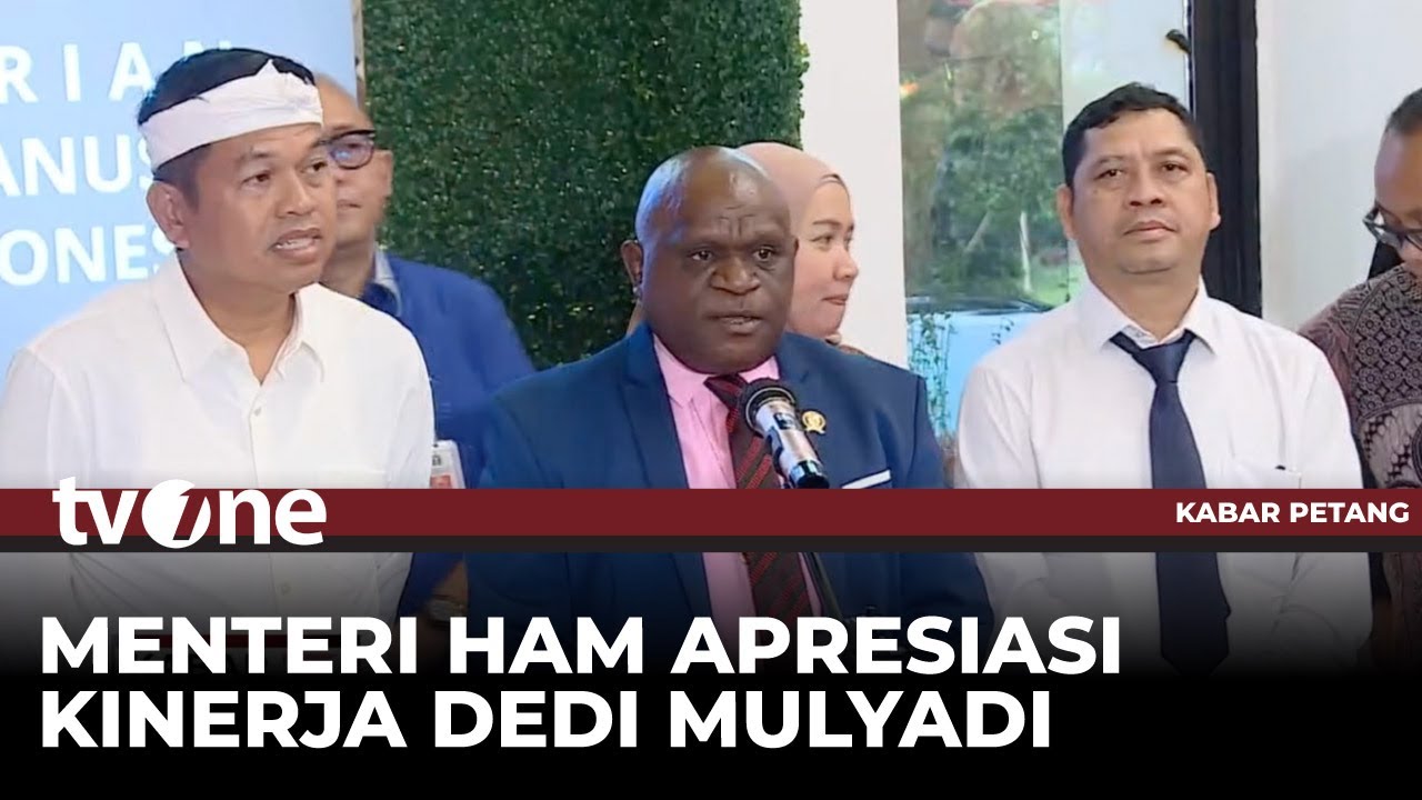 Dedi Mulyadi Datangi Kementerian HAM: Bahas Anak Bermasalah Dibina Tentara | Kabar Petang tvOne