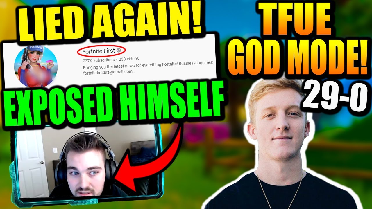 More TRUTH About Fortnite First.. Tfue MAKES HISTORY 29-0 PERFECT Zone Wars Game!