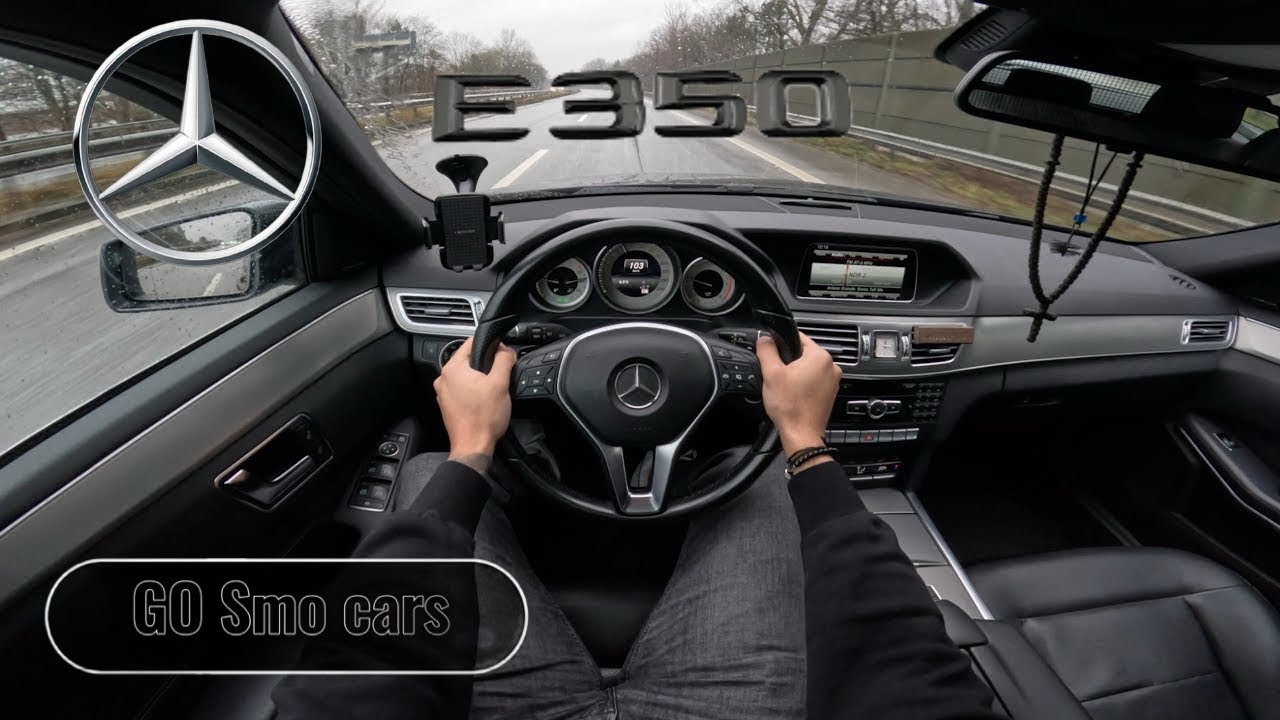 Mercedes-Benz 2014 E350 // V6 3.0 258HP //4K POV Test Drive // GO Smo cars